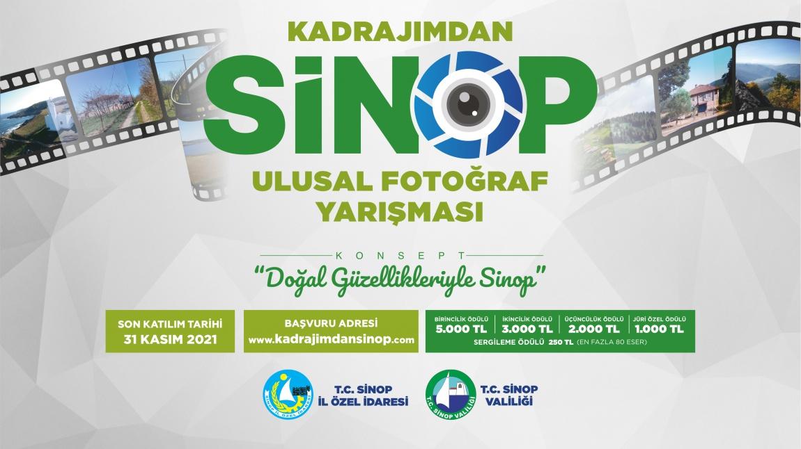 'Kadrajımdan Sinop' Fotoğraf Yarışması